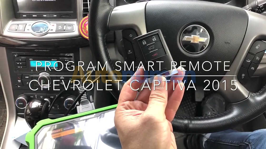 Chevrolet Captiva LTZ 2015 SmartKey Programming by OBDSTAR X300 Plus-1