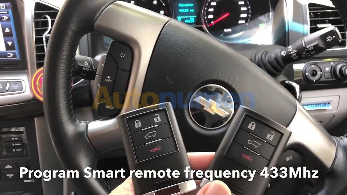 Chevrolet Captiva LTZ 2015 SmartKey Programming by OBDSTAR X300 Plus-3