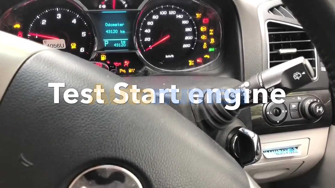 Chevrolet Captiva LTZ 2015 SmartKey Programming by OBDSTAR X300 Plus-34