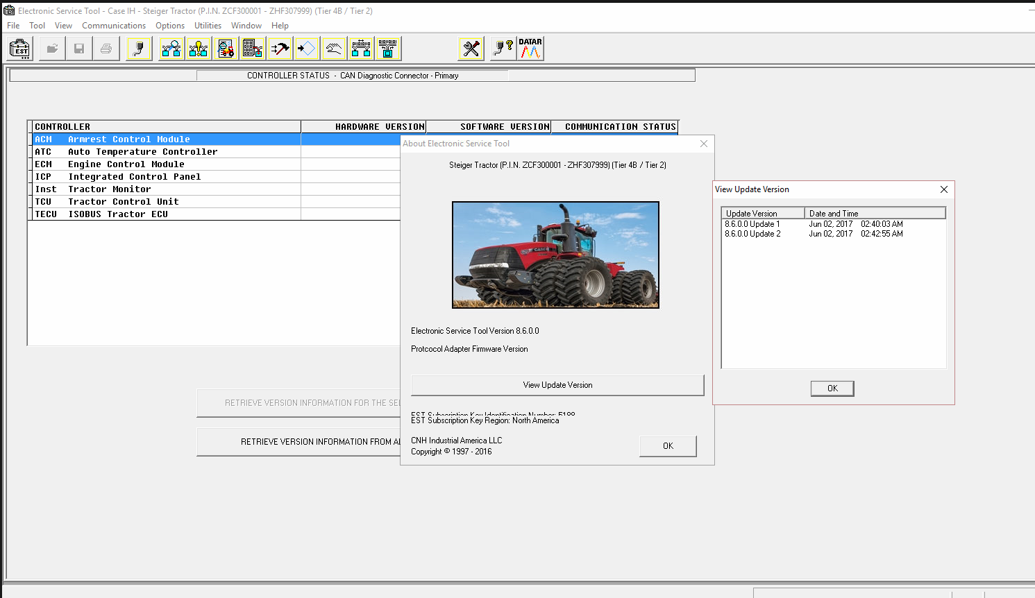 New Holland Electronic Service Tools (CNH EST 9.4) Update. 1 (replaces v9.3) diagnostic software-2