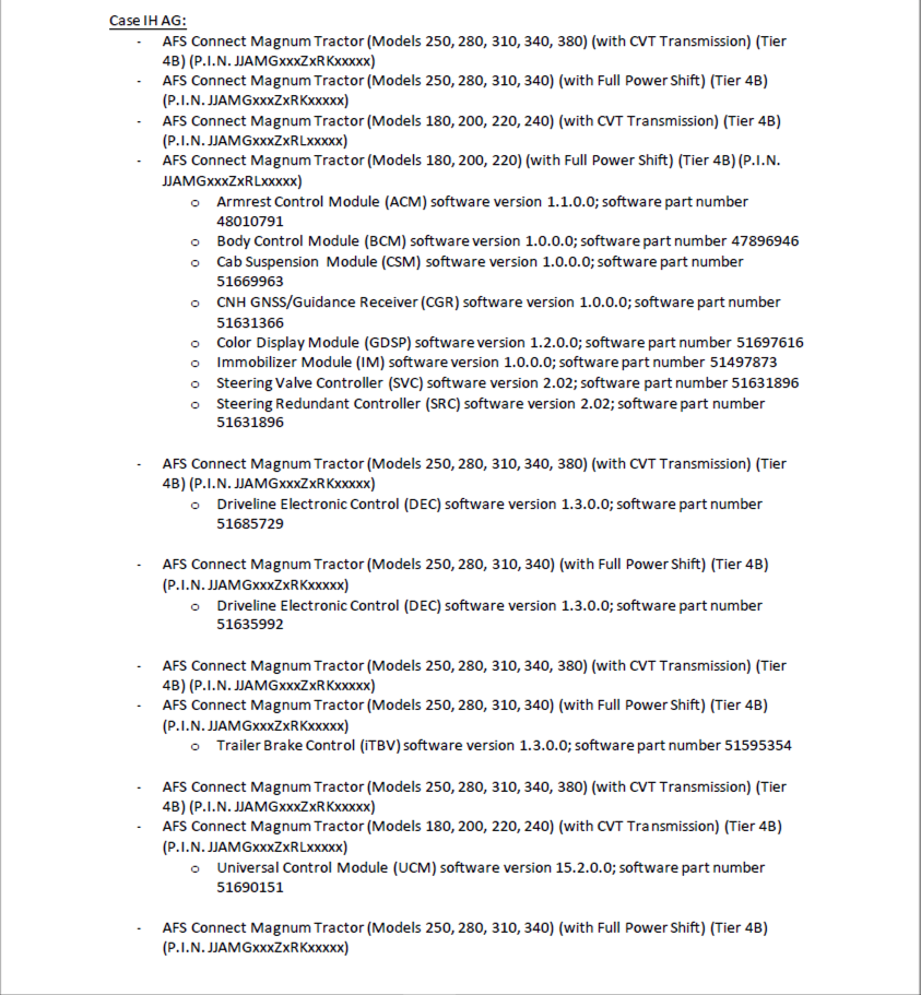 New Holland Electronic Service Tools (CNH EST 9.4) Update. 1 (replaces v9.3) diagnostic software-7